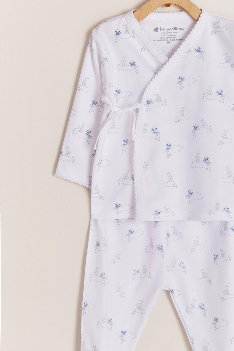 Set Kimono Ranita Ducks Pima