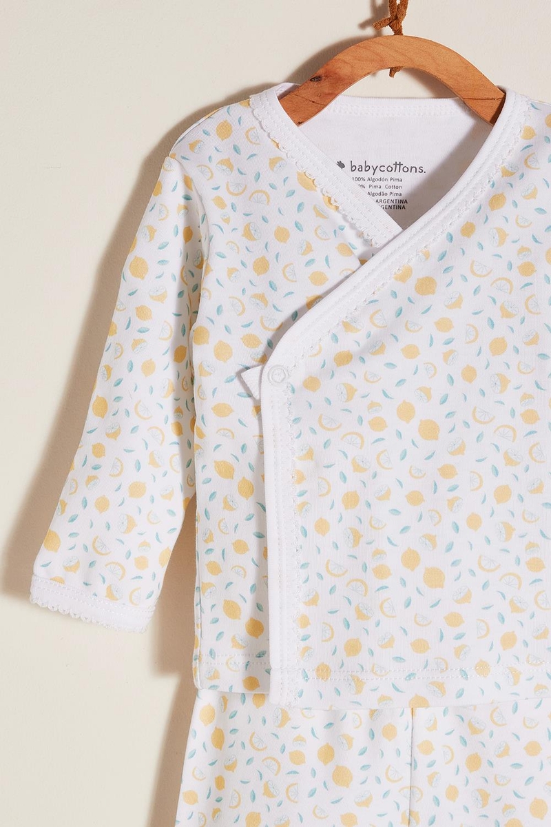 Set Kimono Ranita Lemon Pima