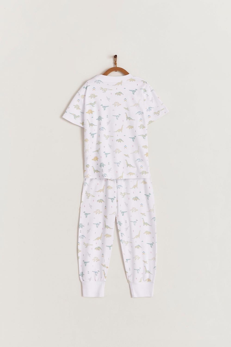Pijama Jack Dino Origami Pima