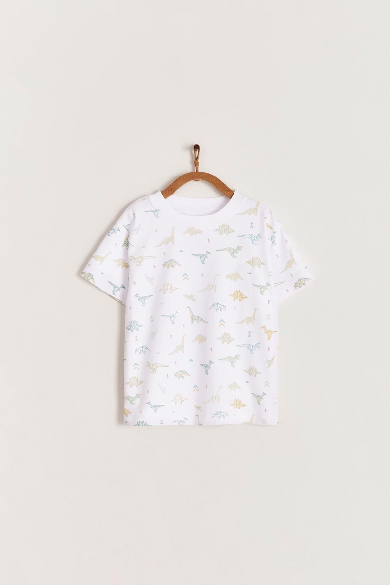 Pijama Jack Dino Origami Pima