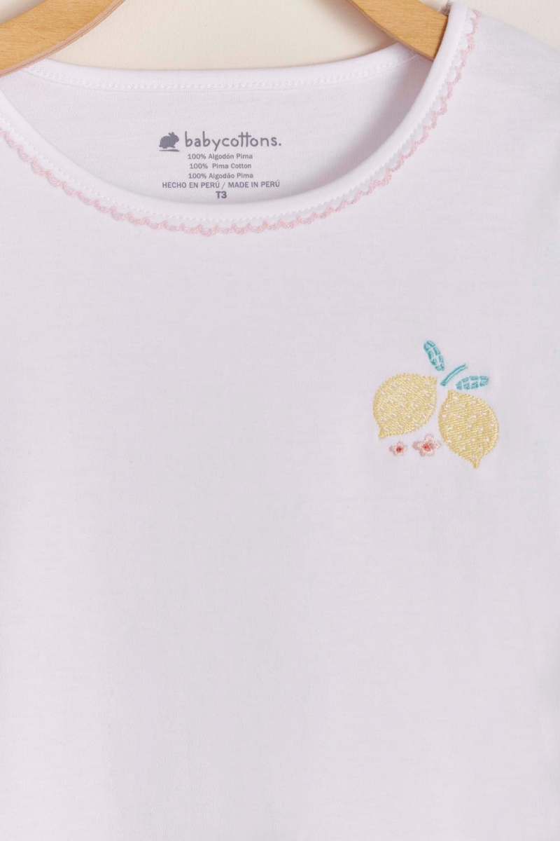 Pijama Olivia Lemon Pima