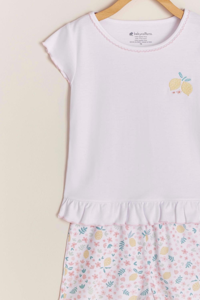 Pijama Olivia Lemon Pima