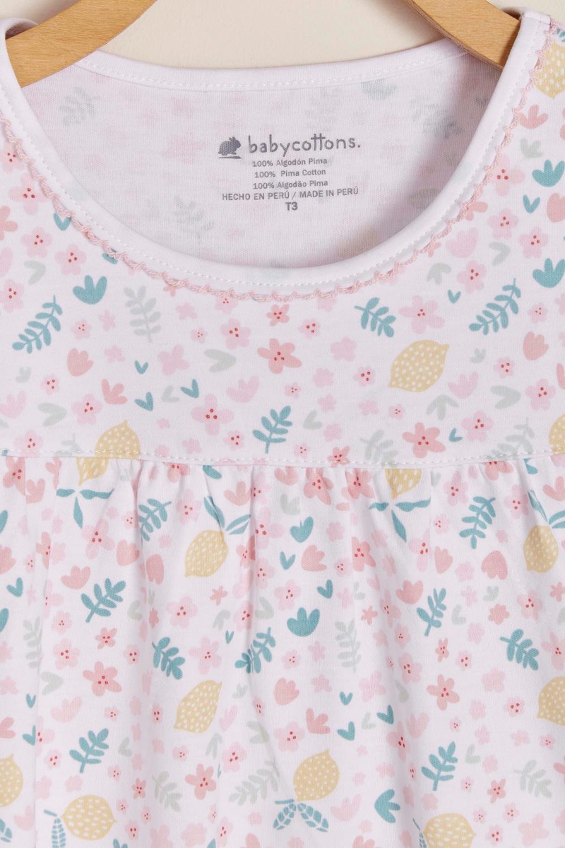 Pijama Victoria Lemon Pima