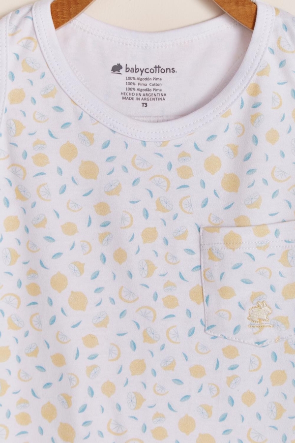 Pijama Kate Lemon Pima