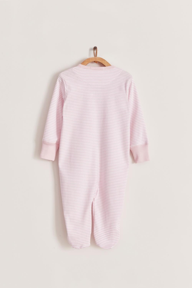 Footie Zipper Rib Ray