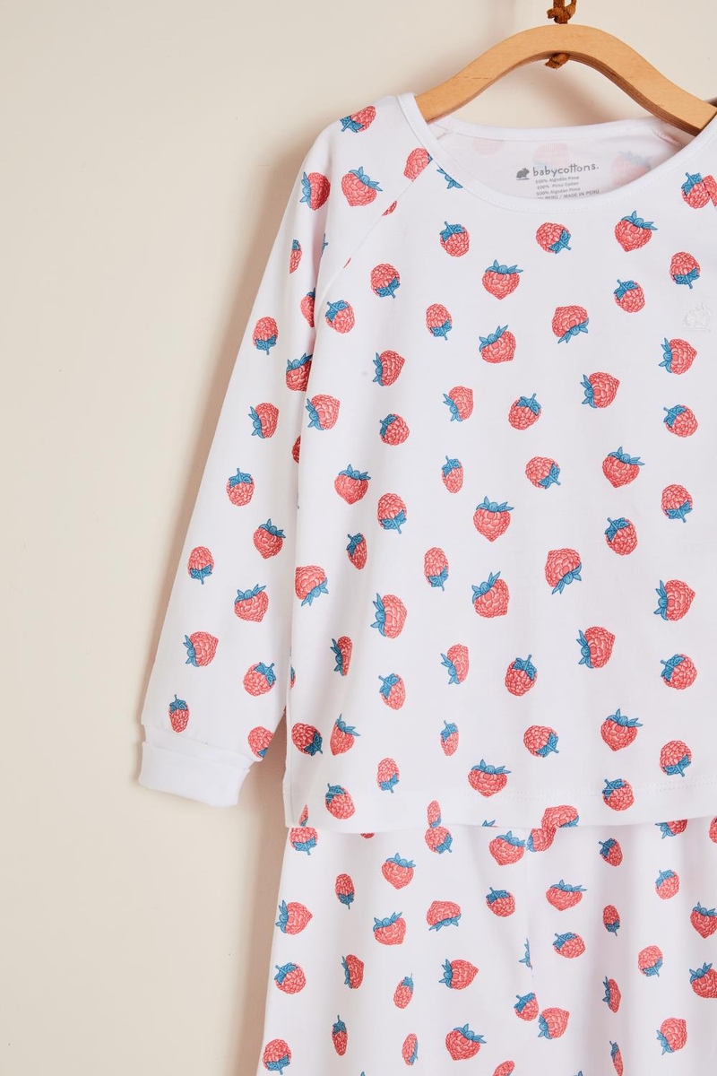 Pijama Carla Raspberry Pima