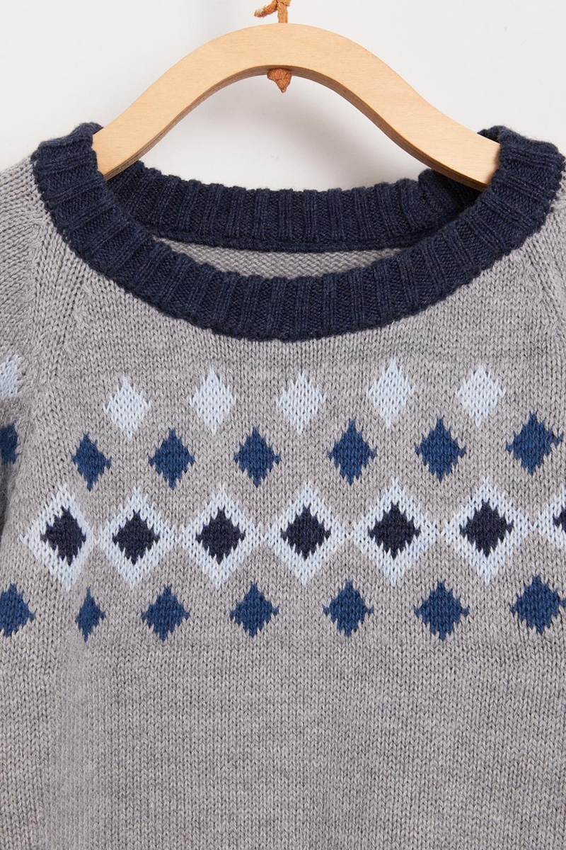 Sweater Jacquard Boy