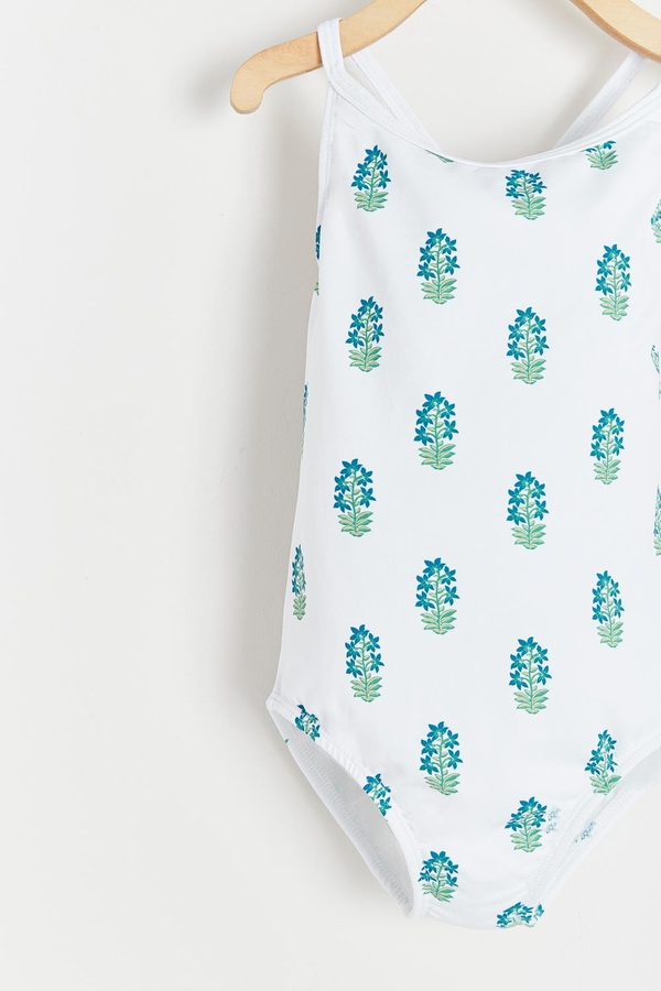 Traje De Baño Sophie Block Print