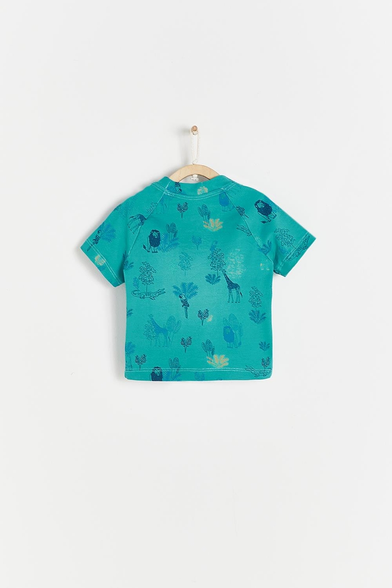 Remera Uv Cloud Print Safari