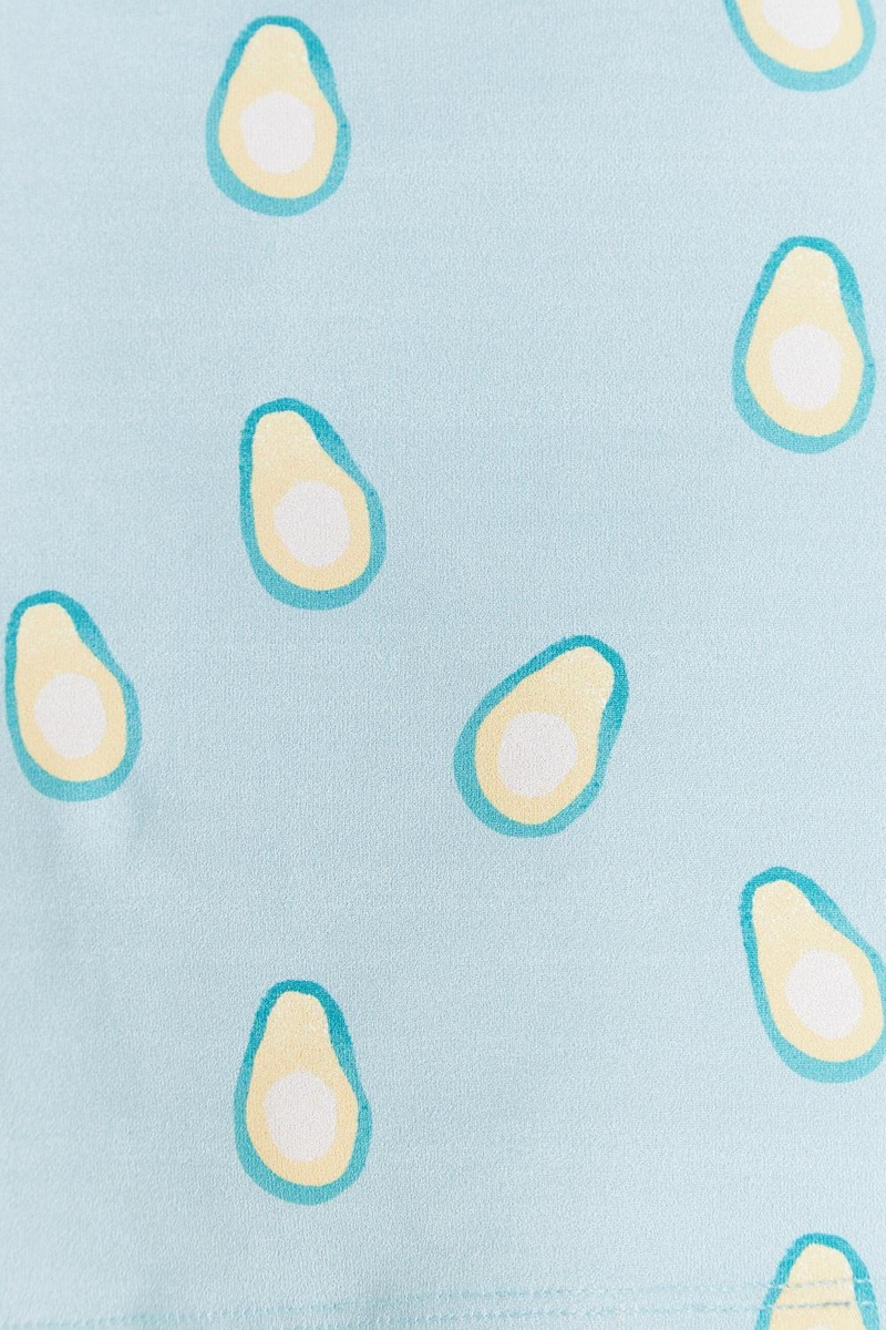 Remera Uv Cloud Print Palta