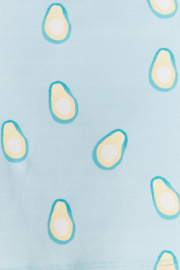 Remera Uv Cloud Print Palta