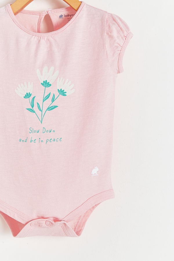 Malibu Print Short Sleeve Bodysuit