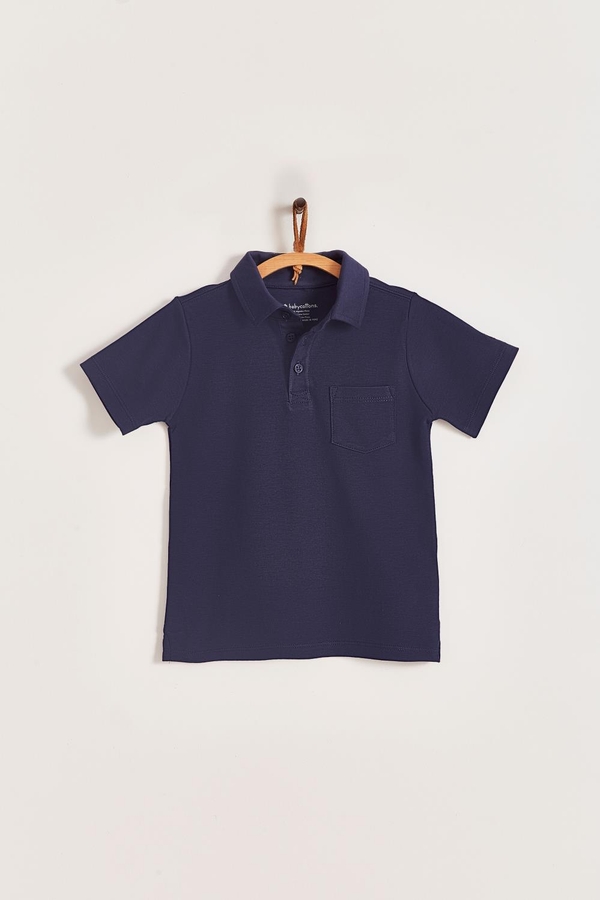 Remera Polo Manga Corta College