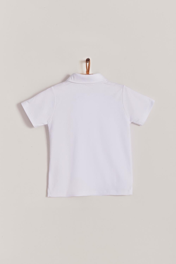Remera Polo Manga Corta College
