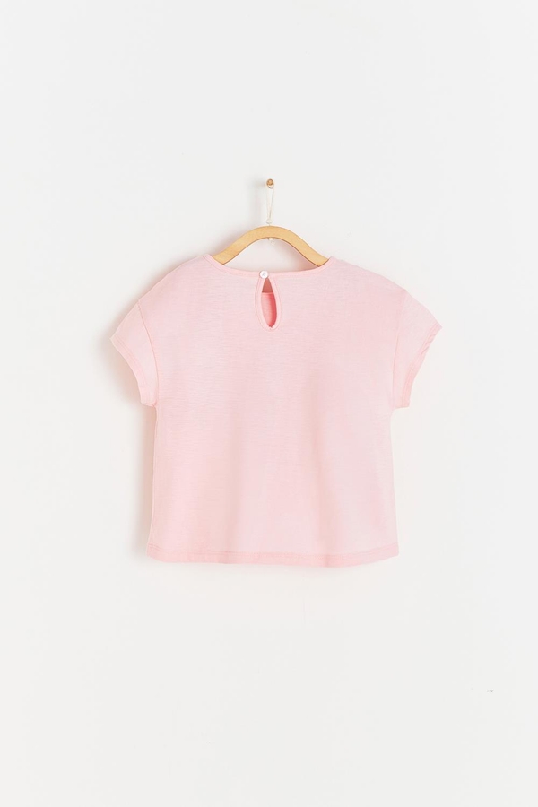 Malibu Pink Printed Short Sleeve T-Shirt