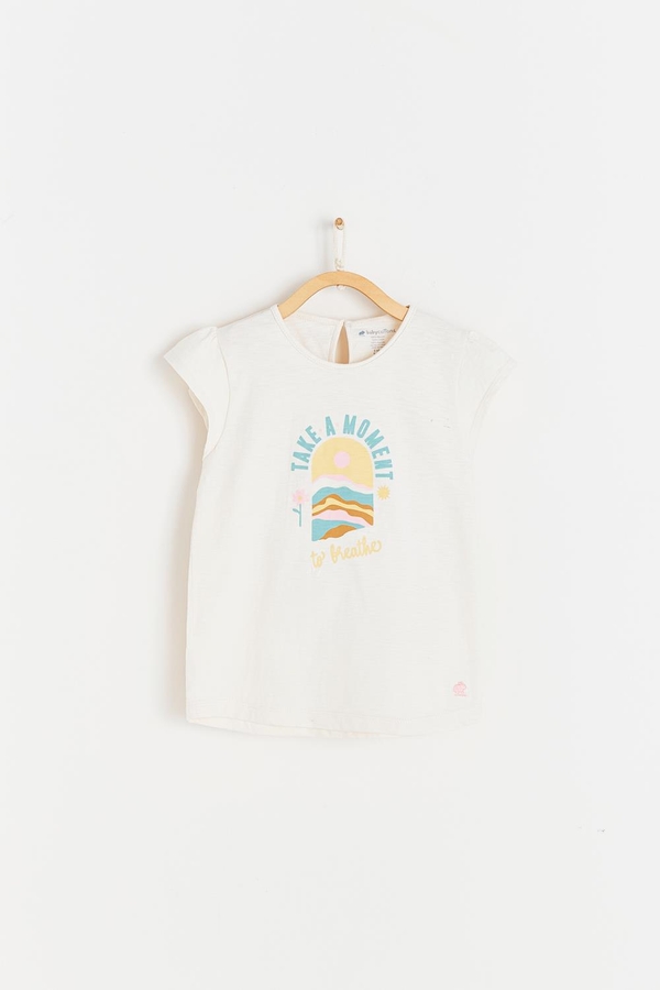 Malibu Print Flutter Top