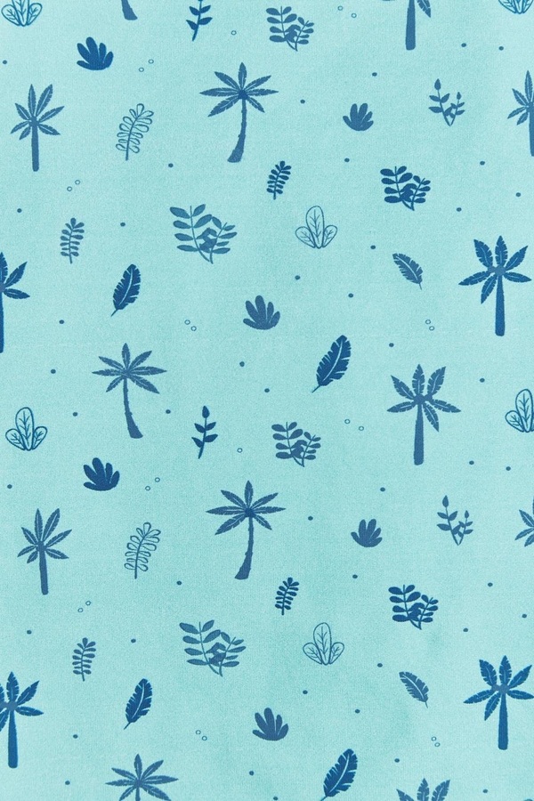 Remera Cloud Print Beach Tulum