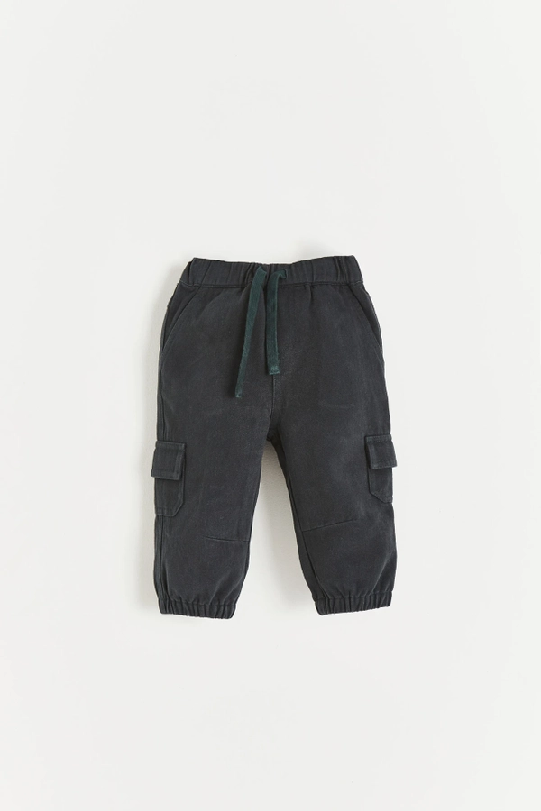 Pantalon Cargo Gabardina