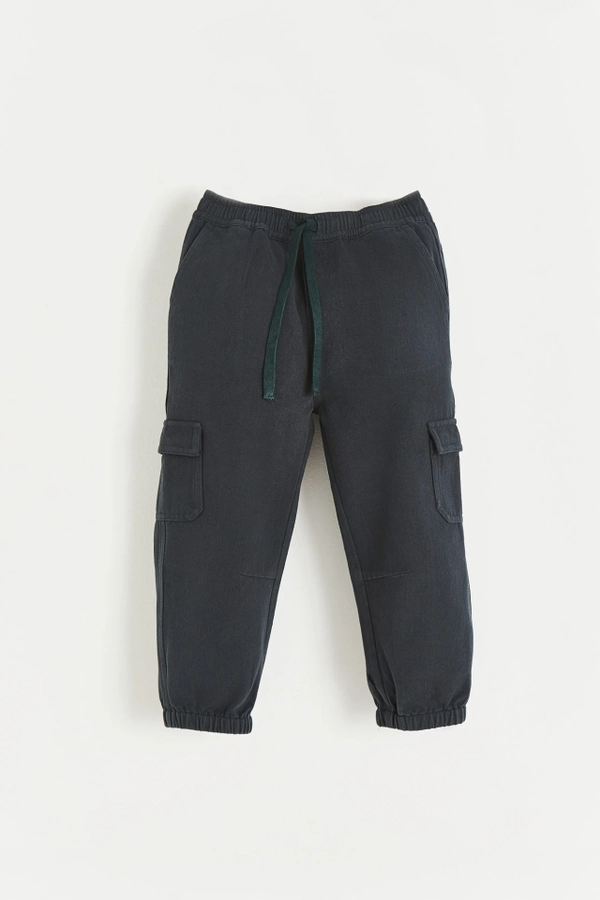 Pantalon Cargo Gabardina