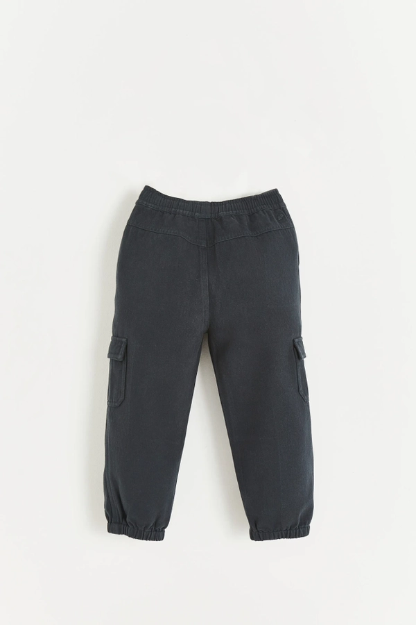 Pantalon Cargo Gabardina
