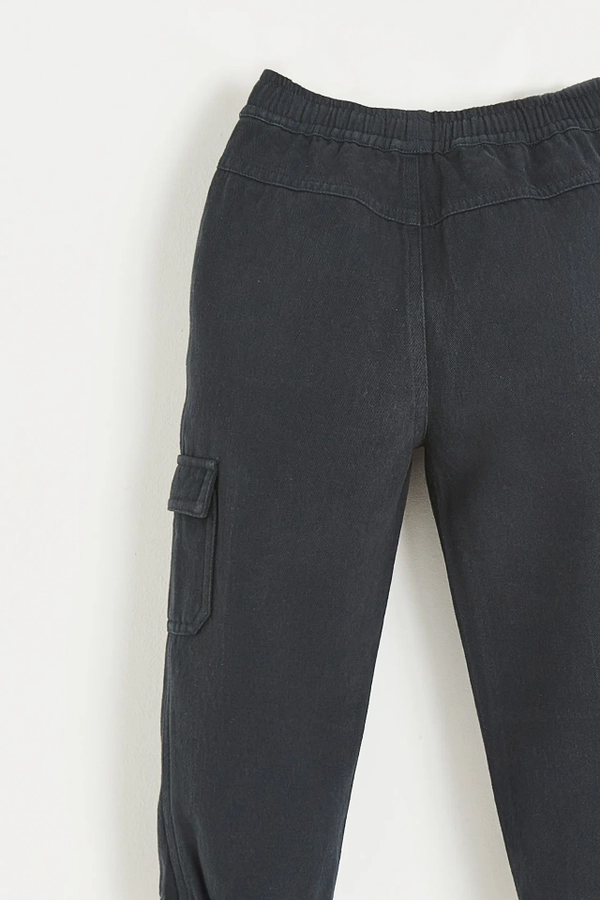 Pantalon Cargo Gabardina