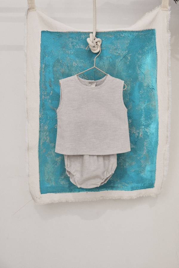 Conjunto 2 piezas Grey Linen