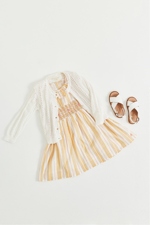 Nina Printed Short Sleeve Dress