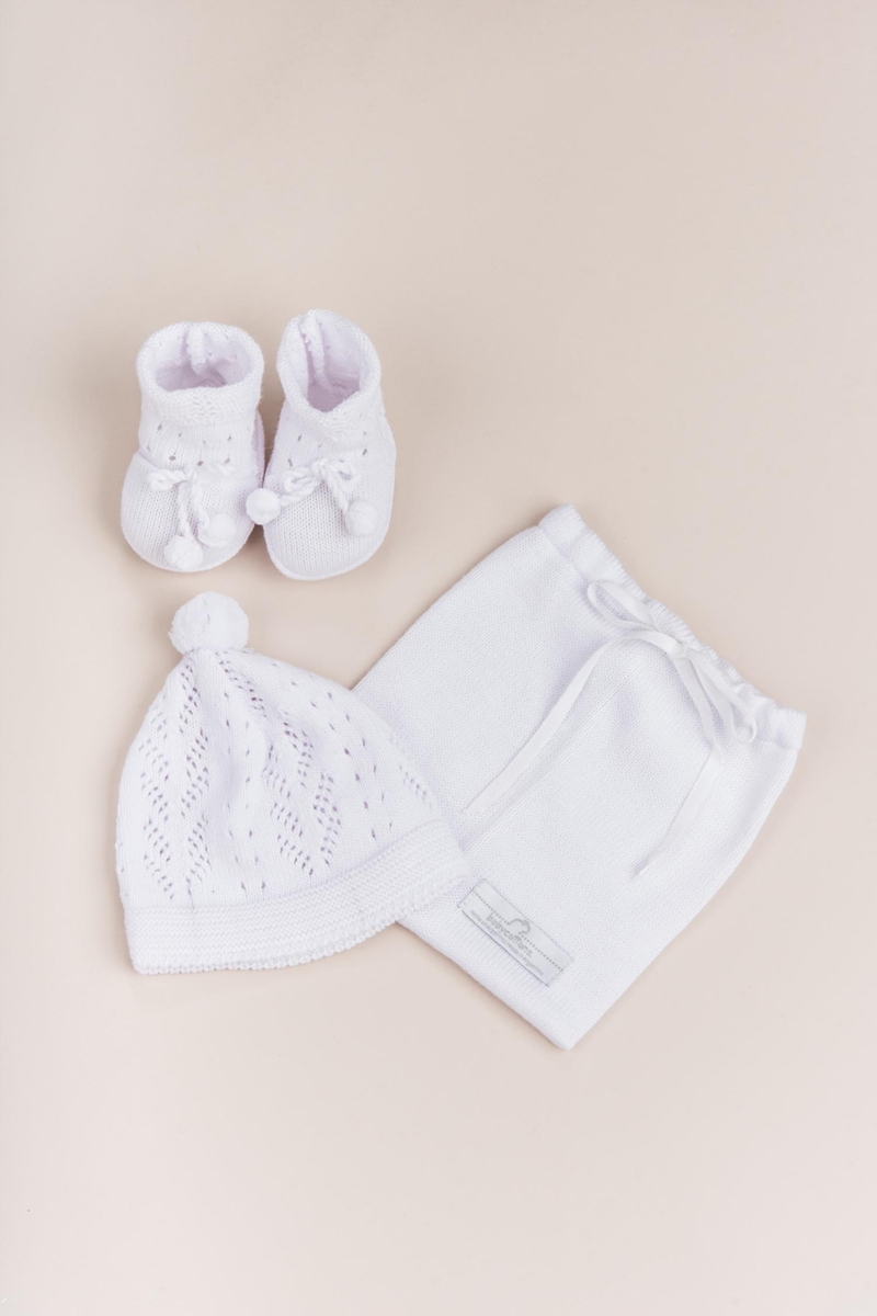 Set Gorro y booties Star unisex