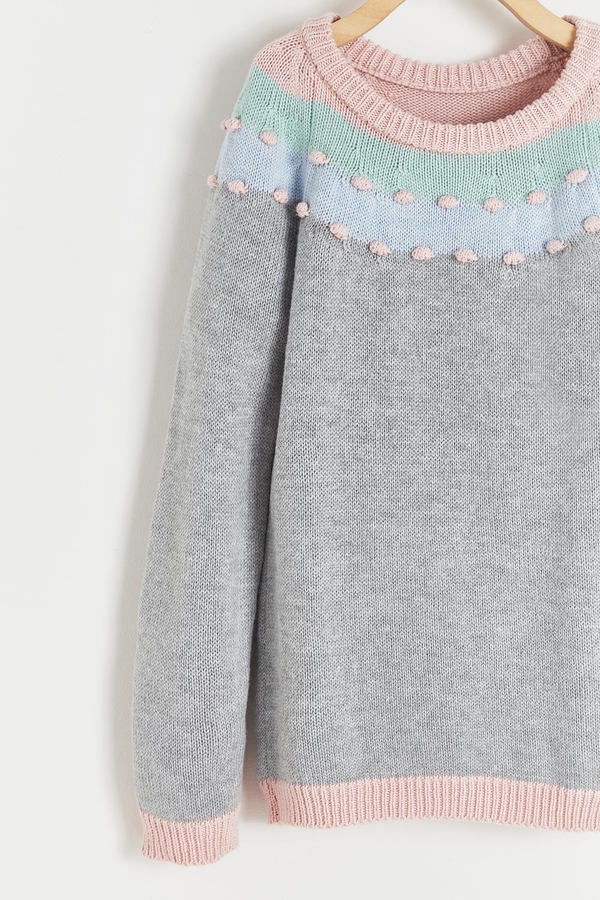 Sweater Sara Jacquard Tejido