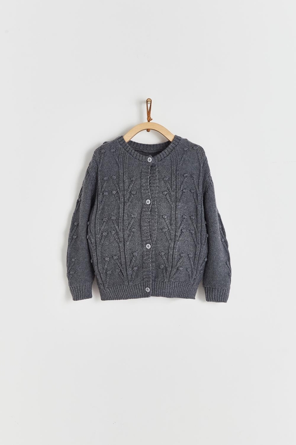 Cardigan Marin Tejido