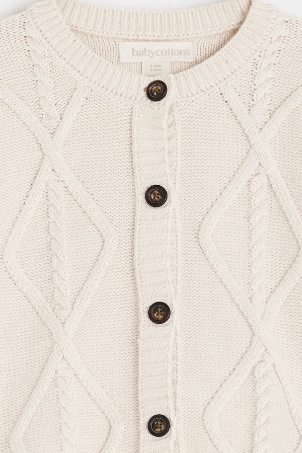 Cardigan Marin Tejido