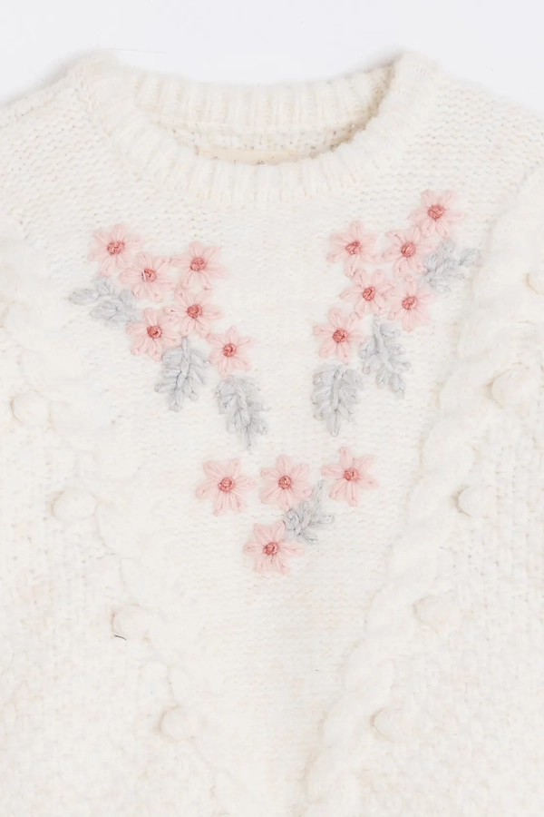 Sweater Rose Tejido