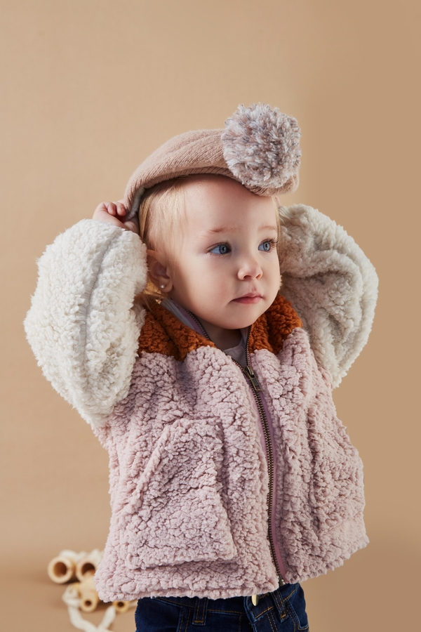 Campera Block Corderito
