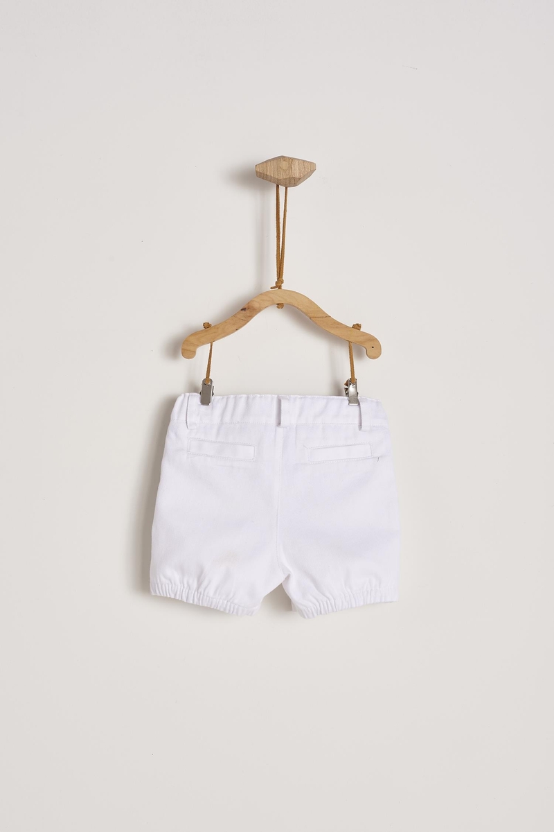 Short Bebe Blanco Celebration