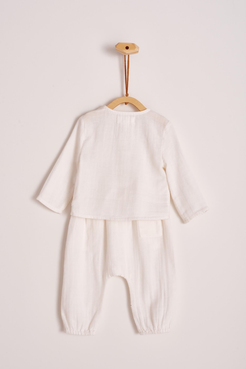 Conjunto 2 piezas bebe Muselina