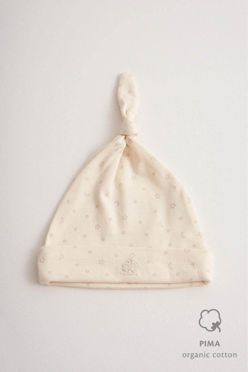 Gorro con Nudo Moon Pima OrgÃ¡nico