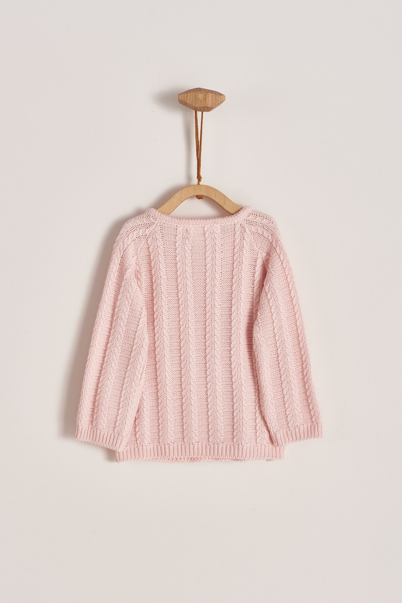 Sweater trenza Pink