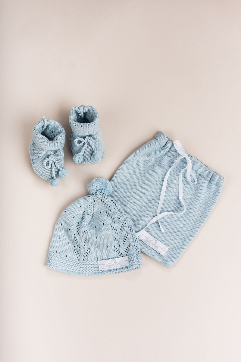 Set Gorro Bootie Stars