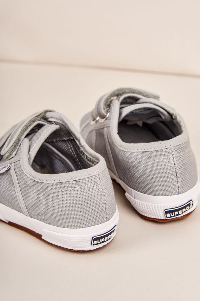 Zapatilla Velcro Gris